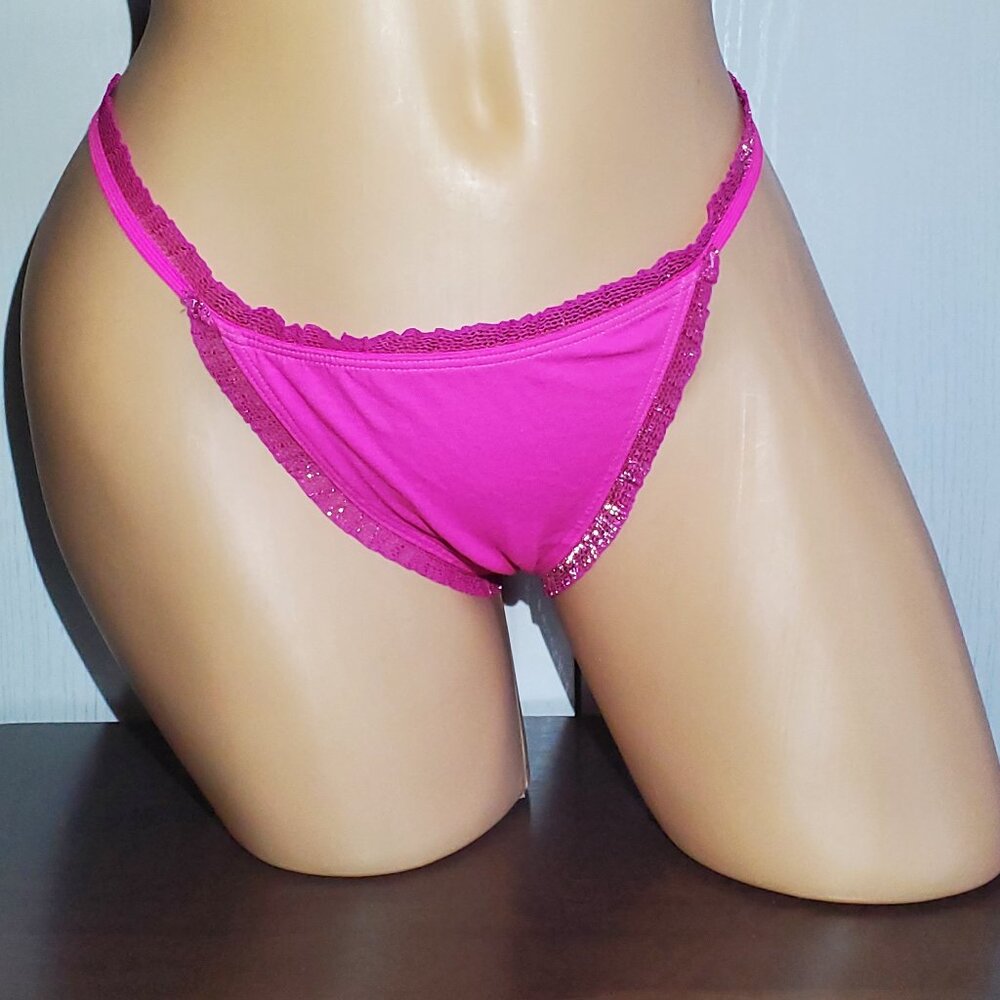 Victoria's Secret V-String Panties. New with Tags Size Large.